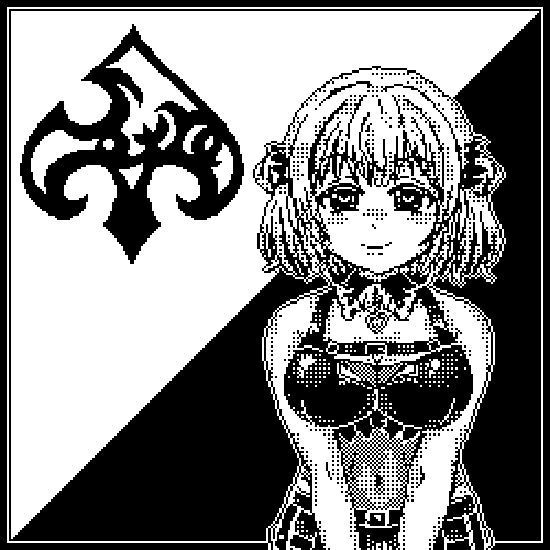 ichi_p_a's tweet photo. ドット絵 周防パトラちゃん https://t.co/ZD0j53kQqD