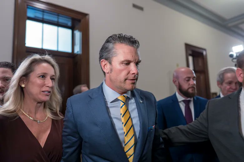 guille_farrell's tweet photo. Pete Hegseth: from politics to personal drama, his life plays out like a reality show no one asked for. Affairs, family emails airing dirty laundry, and workplace allegations—it's a Greek tragedy with a Fox News twist. 🎭 #PeteHegseth #PoliticalSoapOpera #DramaUnfolds https://t.co/BP0VmT4ahU