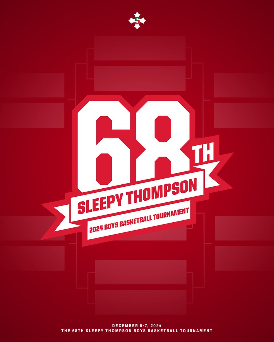 SSSAS_Athletics's tweet photo. Tomorrow is the day! The 68th Sleepy Thompson Boys Basketball Tournament tips off with four marquee matchups.

#onesaint #sleepythompson #68thsleepy https://t.co/NVG5h9Qcbj