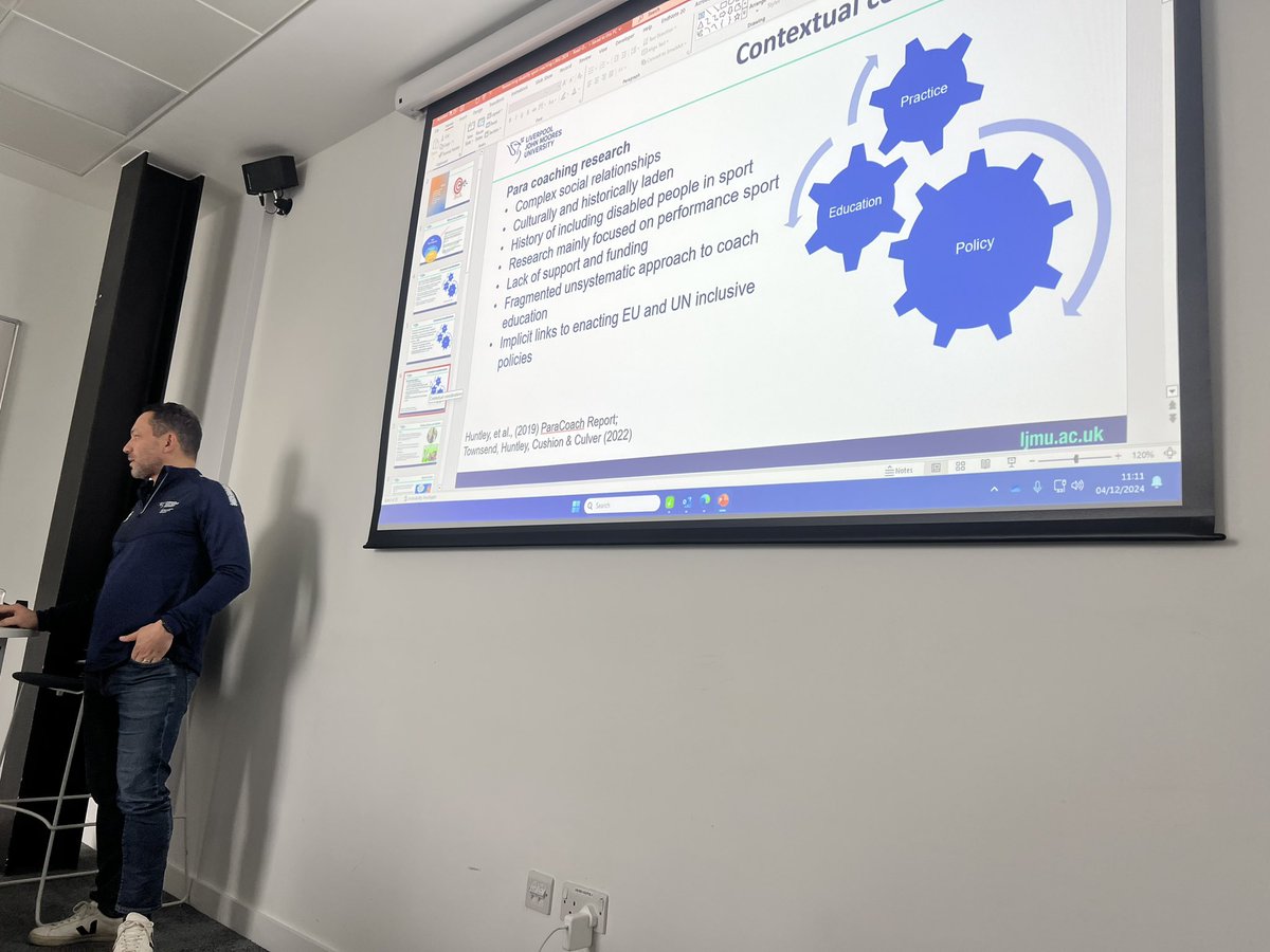 a_whitehead1's tweet image. A great morning with our Coaching & Pedagogy Research group @LJMUSportSci - @columcronin gave us a master class on small to big Q research & methodologies, @CoachTabo shared his great work in disability coaching, & @Kate_PhD22 gave us a lesson on applying for grants #DreamTeam