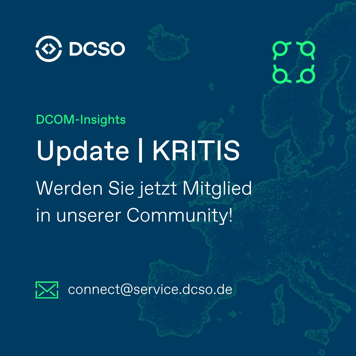 🌐 #𝗗𝗖𝗦𝗢-#𝗖𝗼𝗺𝗺𝘂𝗻𝗶𝘁𝘆 𝗜𝗻𝘀𝗶𝗴𝗵𝘁𝘀: #𝗞𝗥𝗜𝗧𝗜𝗦 🌐

Diese Woche: 𝗨𝗺𝘀𝗲𝘁𝘇𝘂𝗻𝗴 𝗡𝗜𝗦𝟮-𝗥𝗶𝗰𝗵𝘁𝗹𝗶𝗻𝗶𝗲

⬪ 𝗣𝗿𝗼𝗷𝗲𝗸𝘁𝘂𝗺𝗳𝗮𝗻𝗴 𝘂𝗻𝗱 𝗢𝗿𝗴𝗮𝗻𝗶𝘀𝗮𝘁𝗶𝗼𝗻

Jetzt Mitglied werden!👉 bit.ly/458WGIY
