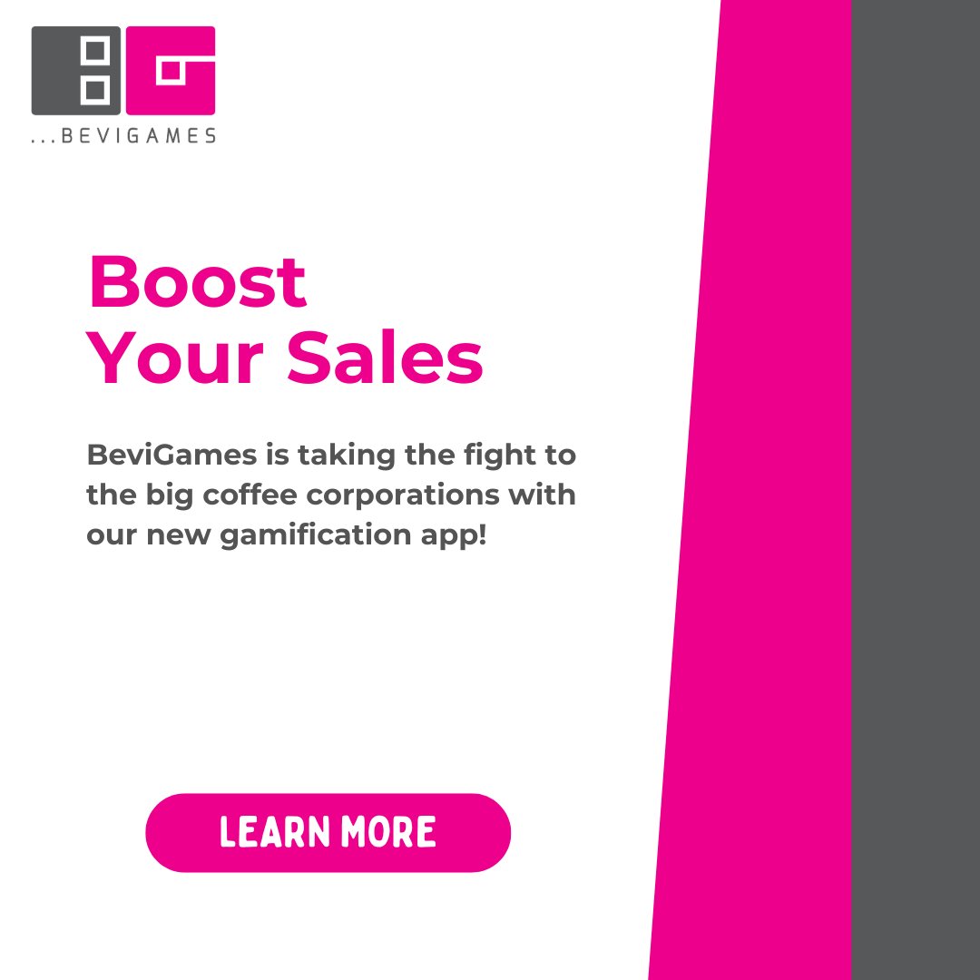 GamesBevi's tweet photo. Take the fight to the big coffee corporations with Bevi Games’ new gamification app!

Link: https://t.co/3Ptd5mHguh https://t.co/A3MJw2LMYw