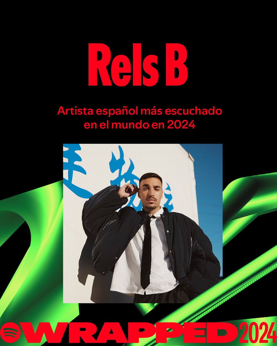 De la isla pal' mundo.
Vaya 2024, Rels B 🫡 #SpotifyWrapped