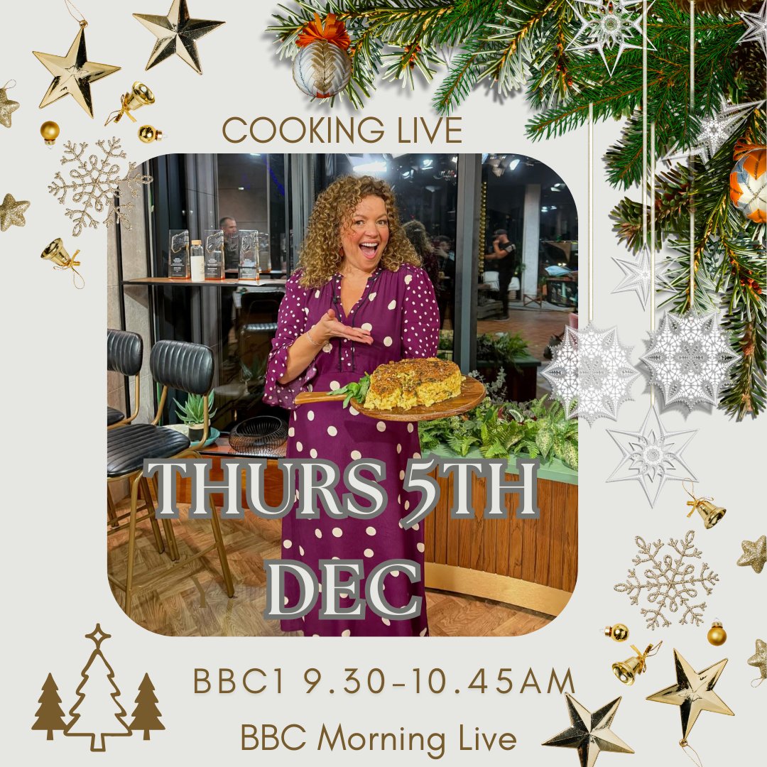 Watch tomorrow on BBC Morning Live where I will be sharing my Christmas Party Food recipes! 📷📷📷 BBC1 9.30am or catch up on IPlayer!  #bsl #deafrolemodel #deafpresenter #christmasrecipes #christmaspartyfood