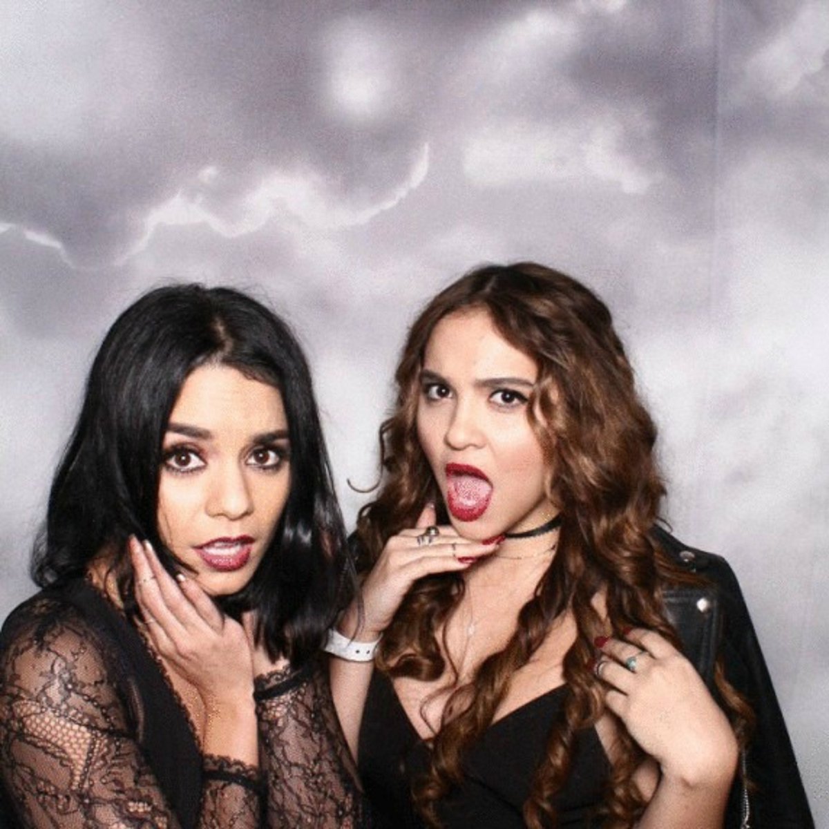 December 4, 2015: Vanessa Hudgens and Stella attend the after party of  MTV's Shannara in Los Angeles., image size:1200x1200