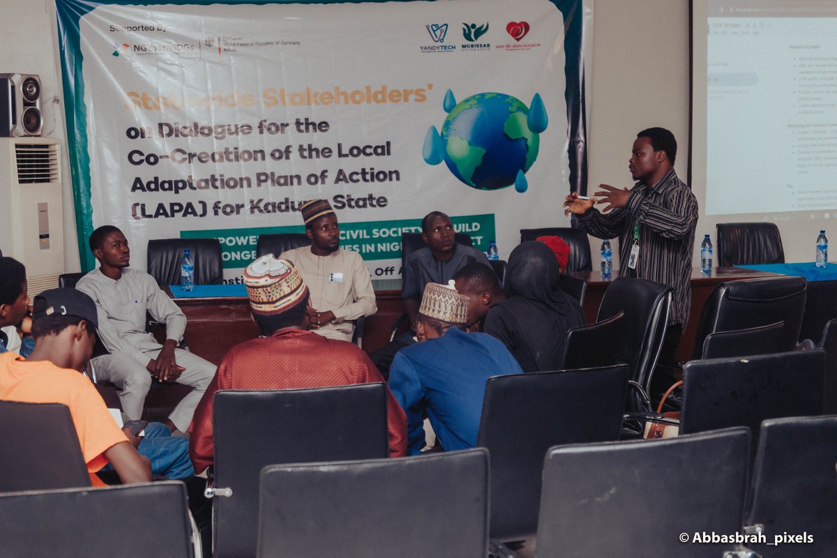 YandyTech Community (@yandytech) on Twitter photo Last week, we collaborated with <a href="/Mcrfnigeria/">Mcrissar Foundation Nigeria</a>, <a href="/savetheslum/">Save The Slum Initiative</a>, with support from <a href="/NGYouthSDGs/">#NGYouthSDGs | Nigeria Youth SDGs</a>, and <a href="/GERinNigeria/">Germany in Nigeria</a> to engage with statewide stakeholders and co-create a Local Adaptation Plan of Action (LAPA).
#ClimateActionForStrongerNaija #YandyTechCommunity Last week, we collaborated with <a href="/Mcrfnigeria/">Mcrissar Foundation Nigeria</a>, <a href="/savetheslum/">Save The Slum Initiative</a>, with support from <a href="/NGYouthSDGs/">#NGYouthSDGs | Nigeria Youth SDGs</a>, and <a href="/GERinNigeria/">Germany in Nigeria</a> to engage with statewide stakeholders and co-create a Local Adaptation Plan of Action (LAPA).
#ClimateActionForStrongerNaija #YandyTechCommunity