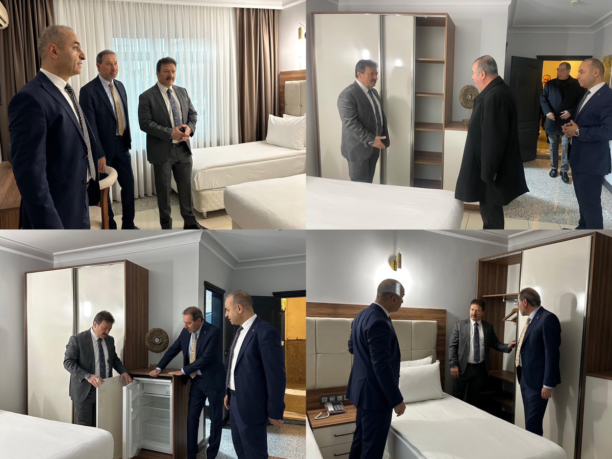TŞOF Konukevi’mizi, Türkiye Ağaç İşleri Esnaf ve Sanatkarlar Federasyonu Genel Başkanımız Hüseyin Taklacı, TŞOF Genel Başkan Vekillerimiz Muharrem Karabacak ve İbrahim Yılmaz ile birlikte ziyaret ederek, incelemelerde bulunduk.

Ziyaretimizde, misafirlerimizin kullanımına sunulan