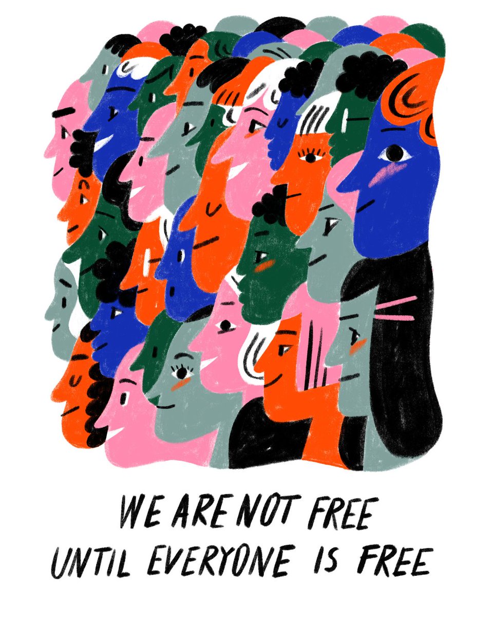 Every positive change in history has been sparked by solidarity.

When we come together to care, change is possible.

Together we can claim a future where everyone's rights are respected. 🕯️ 

🖼️ credit: Anina Takeff <a href="/fine_acts/">Fine Acts</a>