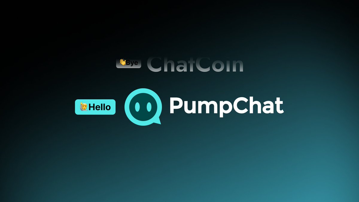 PumpChat(formerly ChatCoin) tweet media