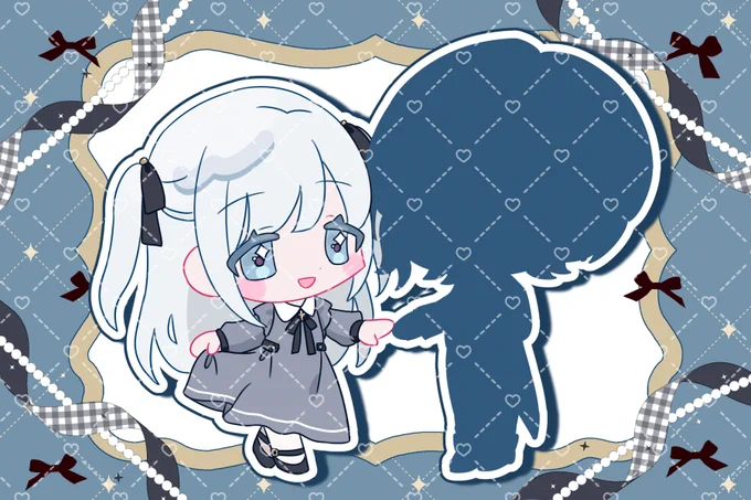 デフォルメイラスト無償企画にて描かせていただきました! ご参加いただきありがとうございましたᐡ⸝⸝> ·̫ <⸝⸝ᐡ