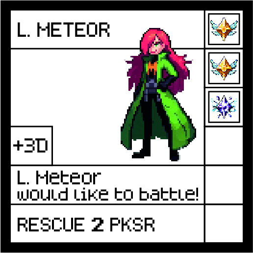 RetroRacingS's tweet photo. L. Meteor’s sharp mind gives her PokeSaurs a unique edge in battle. Her tactical insights enhance their defenses, turning every attack into an opportunity to strike back.

👉 Find out more: https://t.co/5s1AKG7iLb

#PokeSaur #Pokemon #Kickstarter #TTRPG #DND https://t.co/e4vIwRmwEP