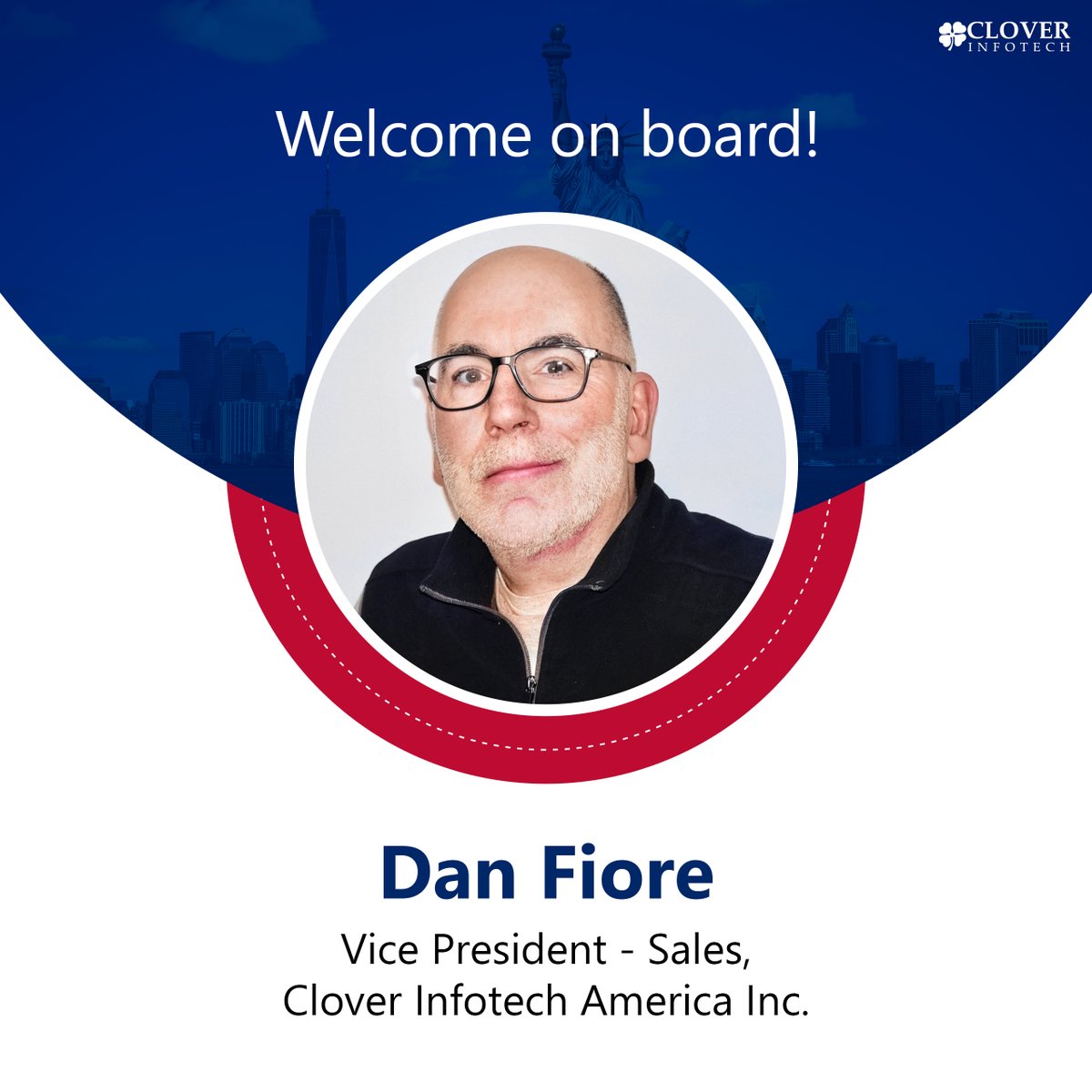 _CloverInfotech's tweet photo. 📢We are thrilled to welcome 𝐃𝐚𝐧 𝐅𝐢𝐨𝐫𝐞 as our new 𝐕𝐢𝐜𝐞 𝐏𝐫𝐞𝐬𝐢𝐝𝐞𝐧𝐭, 𝐒𝐚𝐥𝐞𝐬!
#Leadership #SalesExcellence #Innovation #TeamClover #CloverInfotech #Growth #NewBeginnings #TechSolutions #oracle https://t.co/3SsFbcAmbT