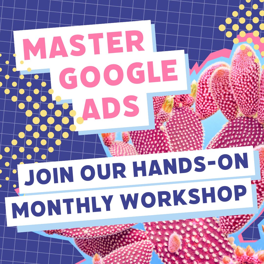 Are you ready to unlock the potential of Google Ads for your business? Our Google Ads for Beginners Workshop is designed to give you the tools and confidence to create effective campaigns that drive results. bluecactus.digital/master-google-…