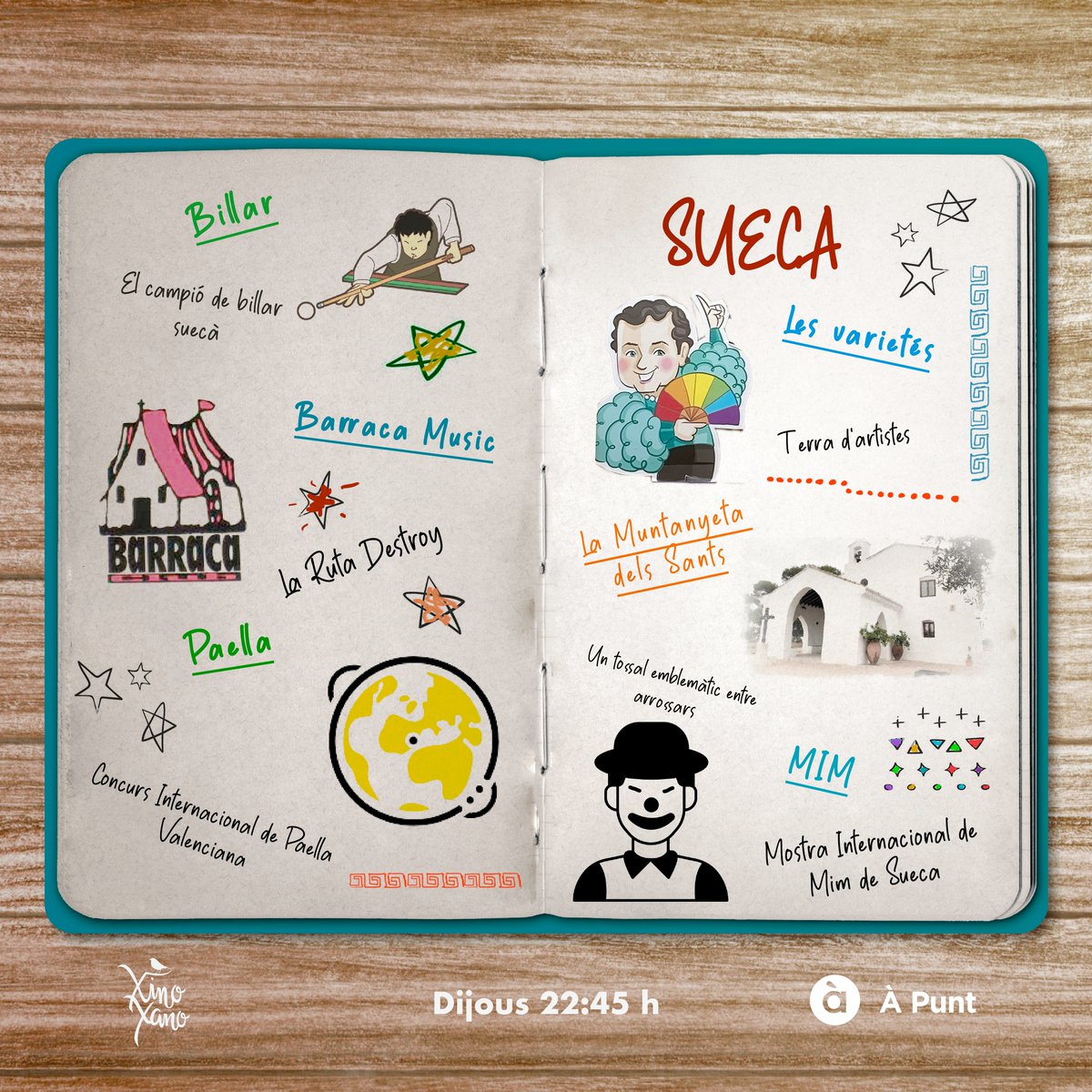 🎒 <a href="/hu_zhao_/">Hu_Zhao</a> ha visitat #Sueca i, entre arrossars, ha trobat un nou projecte artístic. Ací tenis el resum del seu camí per a descobrir-lo 👇

Tens disponible l'últim capítol de la temporada en el web d'<a href="/apunt_media/">À Punt</a> 👉web.apunt.es/XinoXano_Sueca