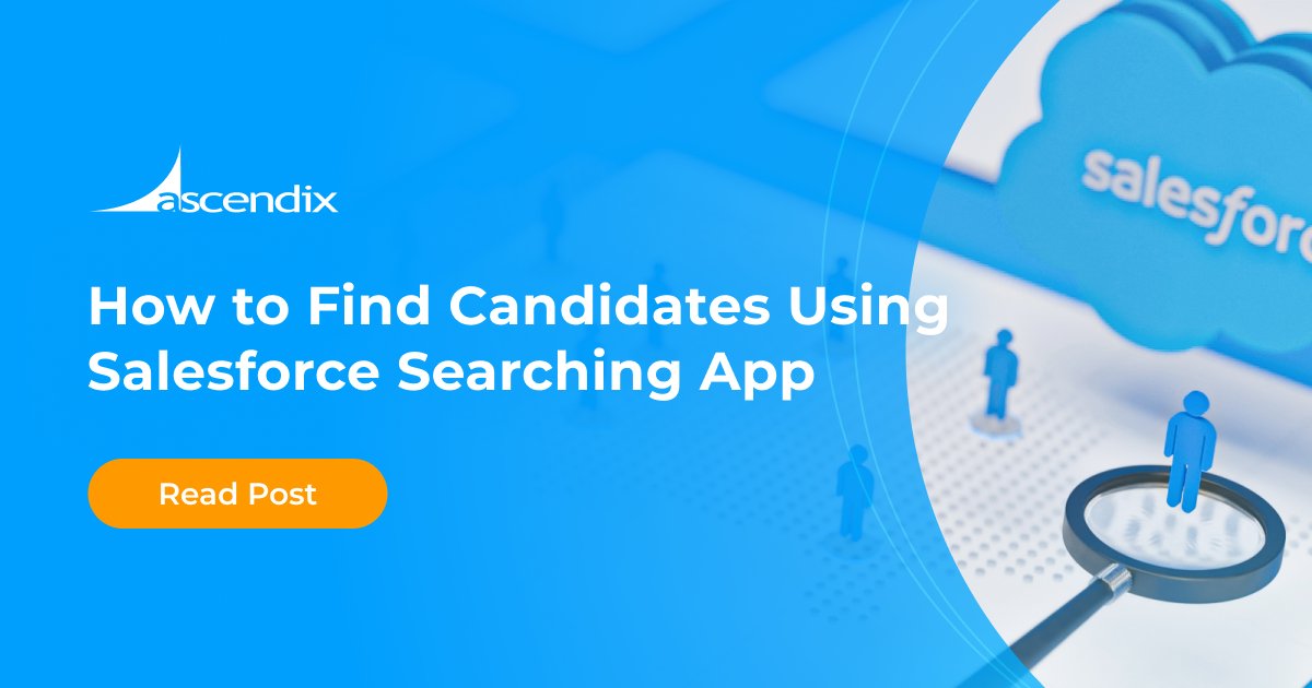 Ascendix Technologies (@ascendix) on Twitter photo How Can Recruiters Streamline Hiring with <a href="/AscendixSearch/">Ascendix Search🔎☁️⚡️</a> ?
✅Conduct a #Salesforce search by zip code/city
✅Perform map geo search to find all candidates in a specific region
More information on available functionality for #recruiters is here 📑go.ascendix.com/RZtQ How Can Recruiters Streamline Hiring with <a href="/AscendixSearch/">Ascendix Search🔎☁️⚡️</a> ?
✅Conduct a #Salesforce search by zip code/city
✅Perform map geo search to find all candidates in a specific region
More information on available functionality for #recruiters is here 📑go.ascendix.com/RZtQ