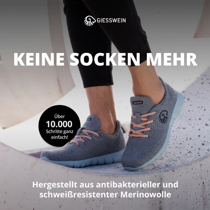 giesswein's tweet photo. Cool, bequem und stylish! Kein Schweiß, kein Geruch. Diese Schuhe werden deine Lieblinge sein!