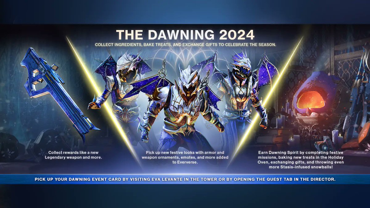 elxandrox0's tweet photo. Ya tenemos imagen filtrada de la aurora ade 2024. Nada especialmente nuevo puesto que ya lo enseñaron en el de Stream pasado. Dulces,armadura y lineal muy en la línea. #destiny2 #destiny #bungie #aurora #mmo  #navidad https://t.co/320FdUTG38