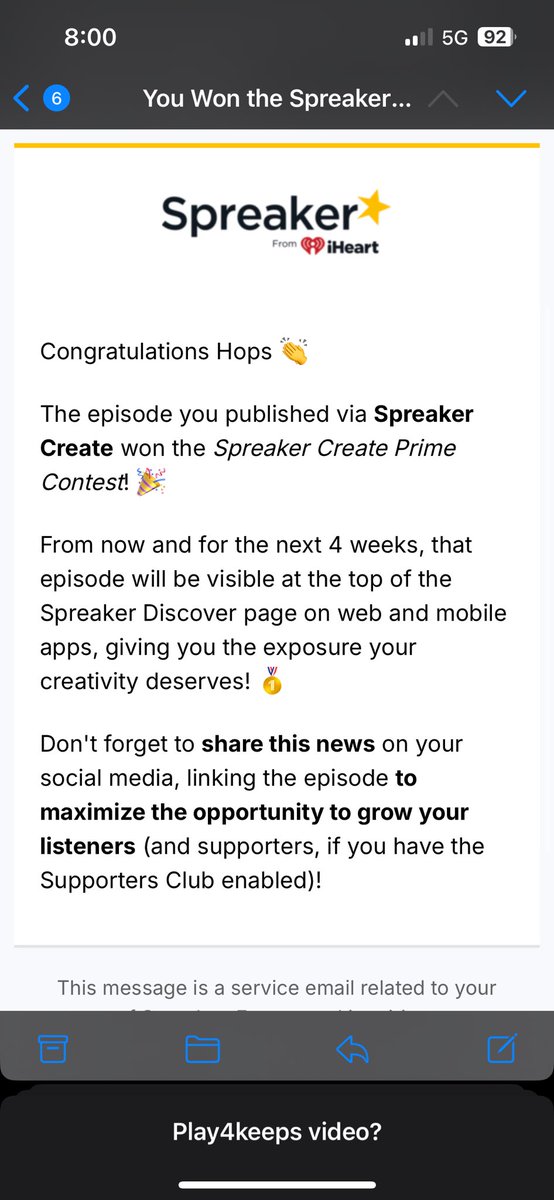 OH SHOOT <a href="/spreaker/">Spreaker</a> thinks we’re a pretty rad podcast just take a look at what we did