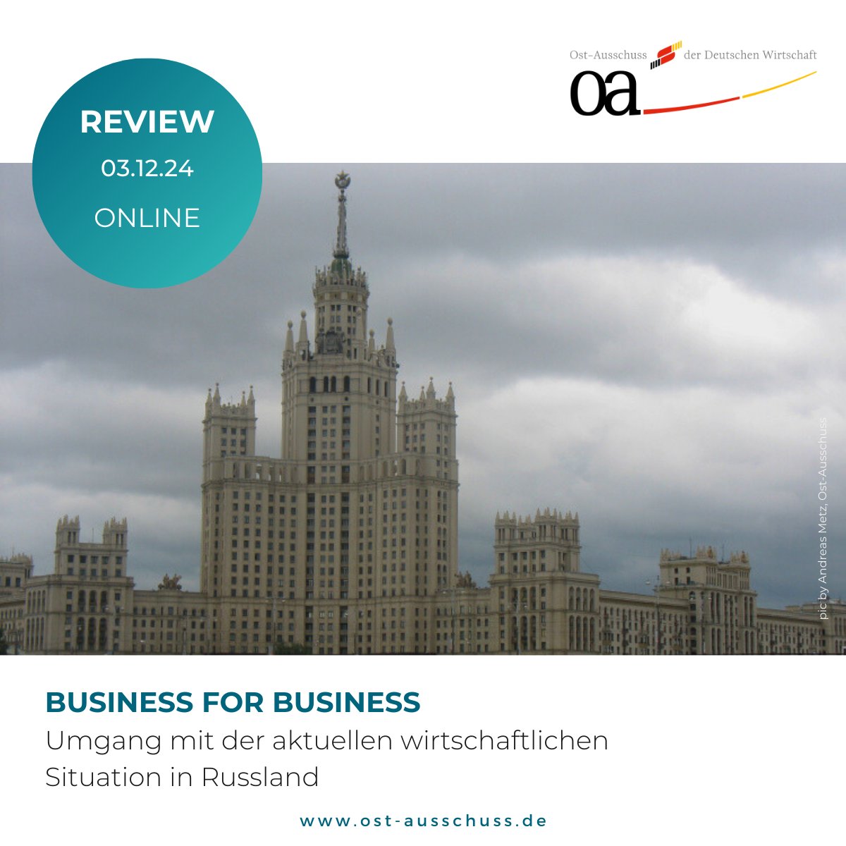 Dunkle Wolken über #Moskau. Die 🇩🇪-🇷🇺 Wirtschaftsbeziehungen befinden sich seit Beginn des russ. Angriffskriegs gegen die #Ukraine im Sinkflug. In #Business4Business nahmen Experten zu Sanktionen und den Wirtschaftsbeziehungen mit #Russland Stellung💡lnkd.in/g38NHmy3