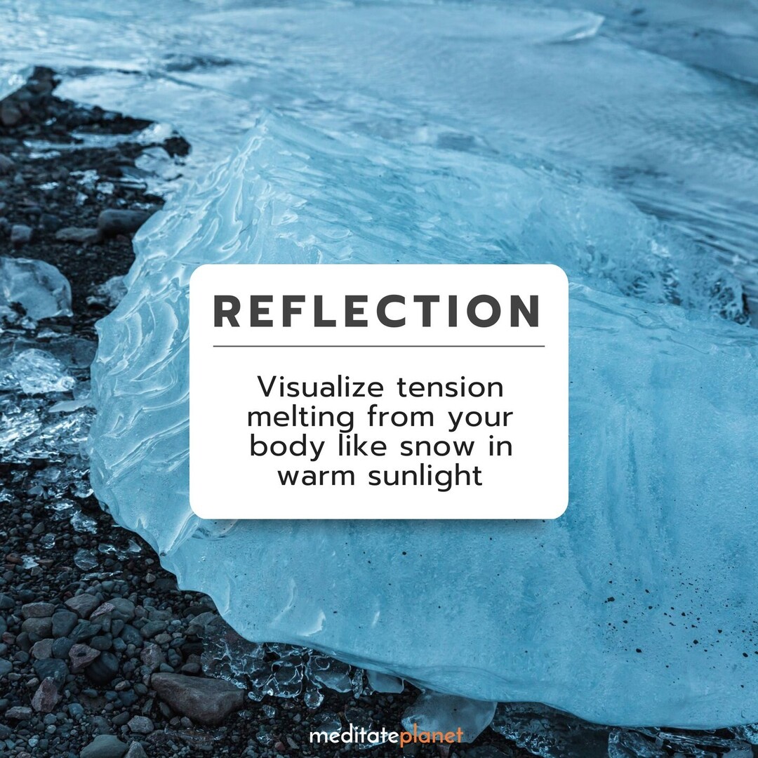 meditateplanet's tweet image. Visualize tension melting from your body like snow in warm sunlight.

❄️☀️🧘‍♂️

#ReleaseTension #MindfulVisualization #InnerCalm