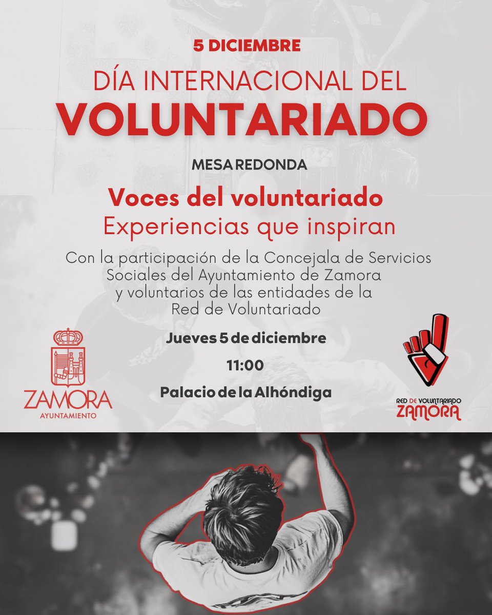 Mañana, 5 de diciembre, celebramos el Día Internacional del Voluntariado junto a la Red de Voluntariado de Zamora. ¡Te esperamos!
.
#Zamora #EM #EsclerosisMúltiple #DíaInternacionalDelVoluntariado #MovimientoAsociativo #Voluntariado #RedVoluntariadoZamora #EntidadesPacientes