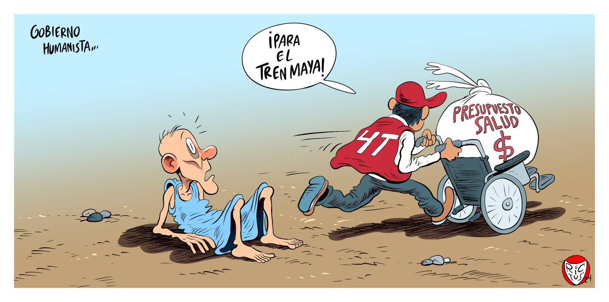 monerorictus's tweet photo. "Gobierno humanista" Cartón publicado en @ElFinanciero_Mx https://t.co/XxHUf1BJba