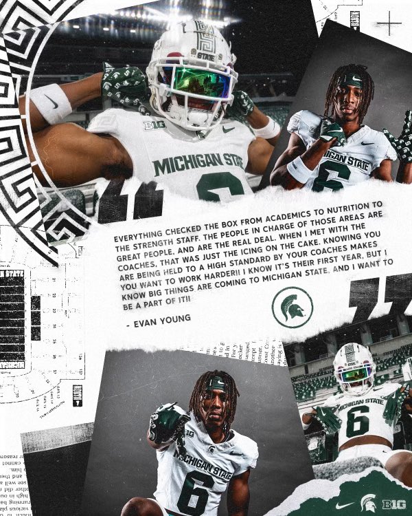 Another one!! Adding dawgs to MSU secondary.  Welcome Spartan Dawg