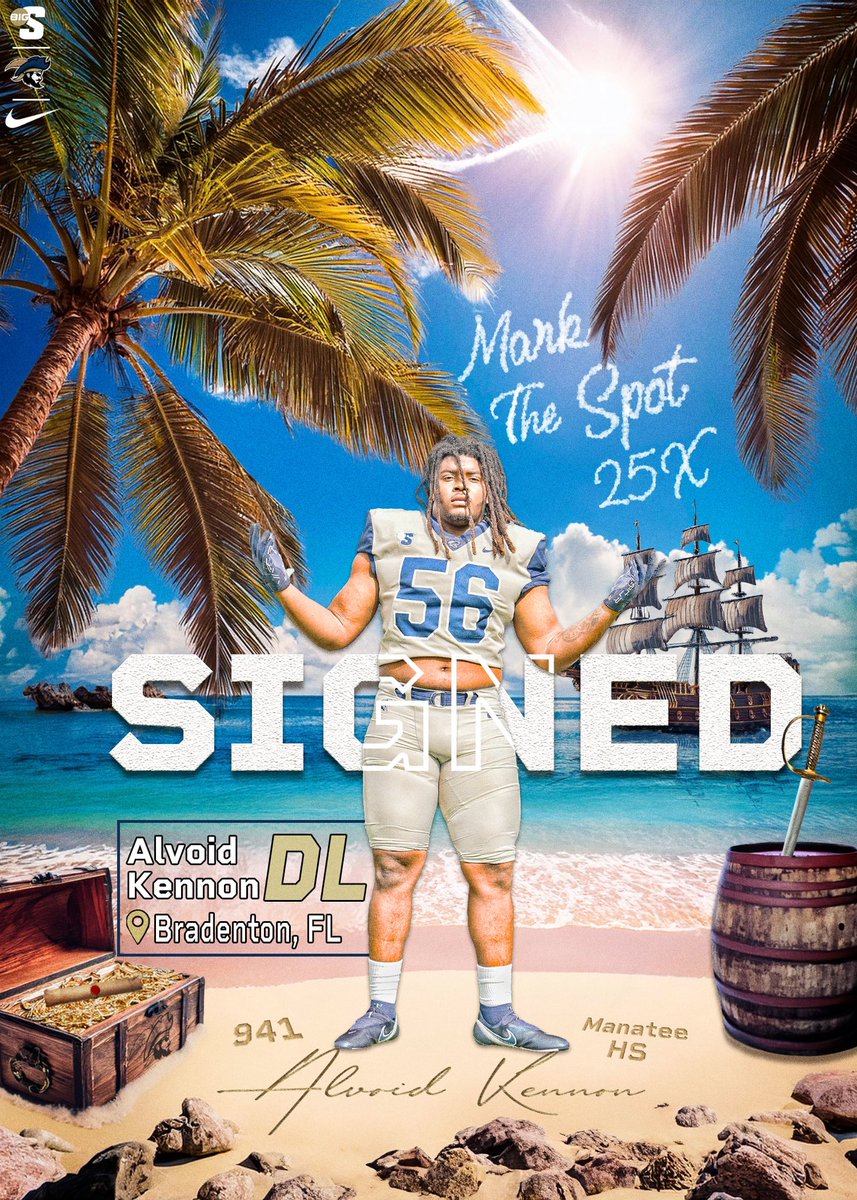 #𝐌𝐚𝐫𝐤𝐓𝐡𝐞𝐒𝐩𝐨𝐭𝟐𝟓𝐗

A defensive lineman out of Florida with over 40 tackles in each of the past two seasons 🏴‍☠️
