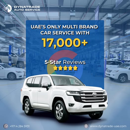 We’re thrilled to announce that we’ve crossed 17,000+ positive Google reviews! 

Connect with us:
WhatsApp Us: +97142845931
Website: dynatrade-uae.com

#DynatradeUAE #17000Reviews #CustomerLove #TrustedService #DrivenByExcellence #dynatradeautoservices #googlereviews