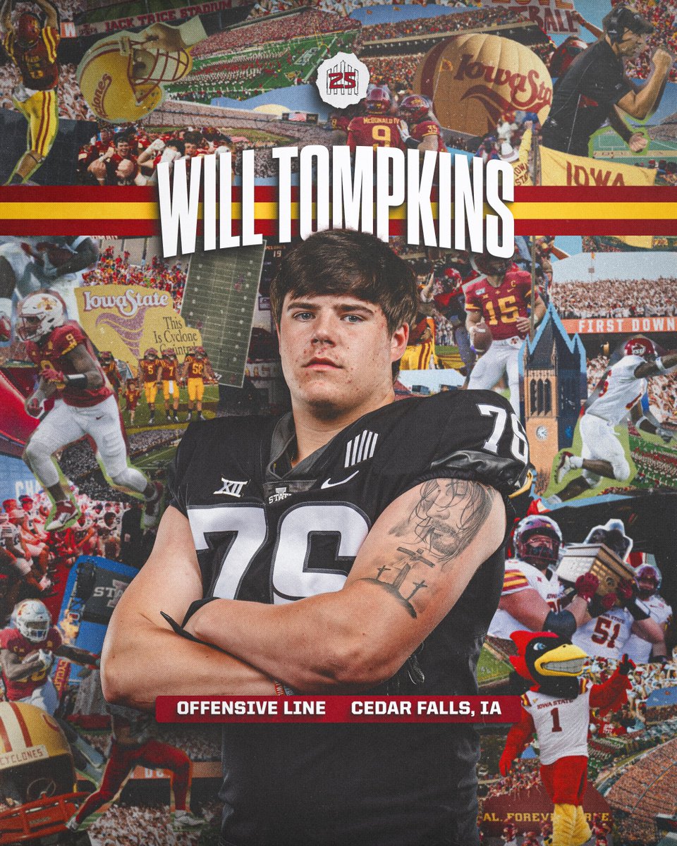 CycloneFB's tweet photo. Recruited by programs all over the country, this 4-star stayed home!

@WillTompkins14 

🌪️🚨🌪️ https://t.co/WiwmKisfUU