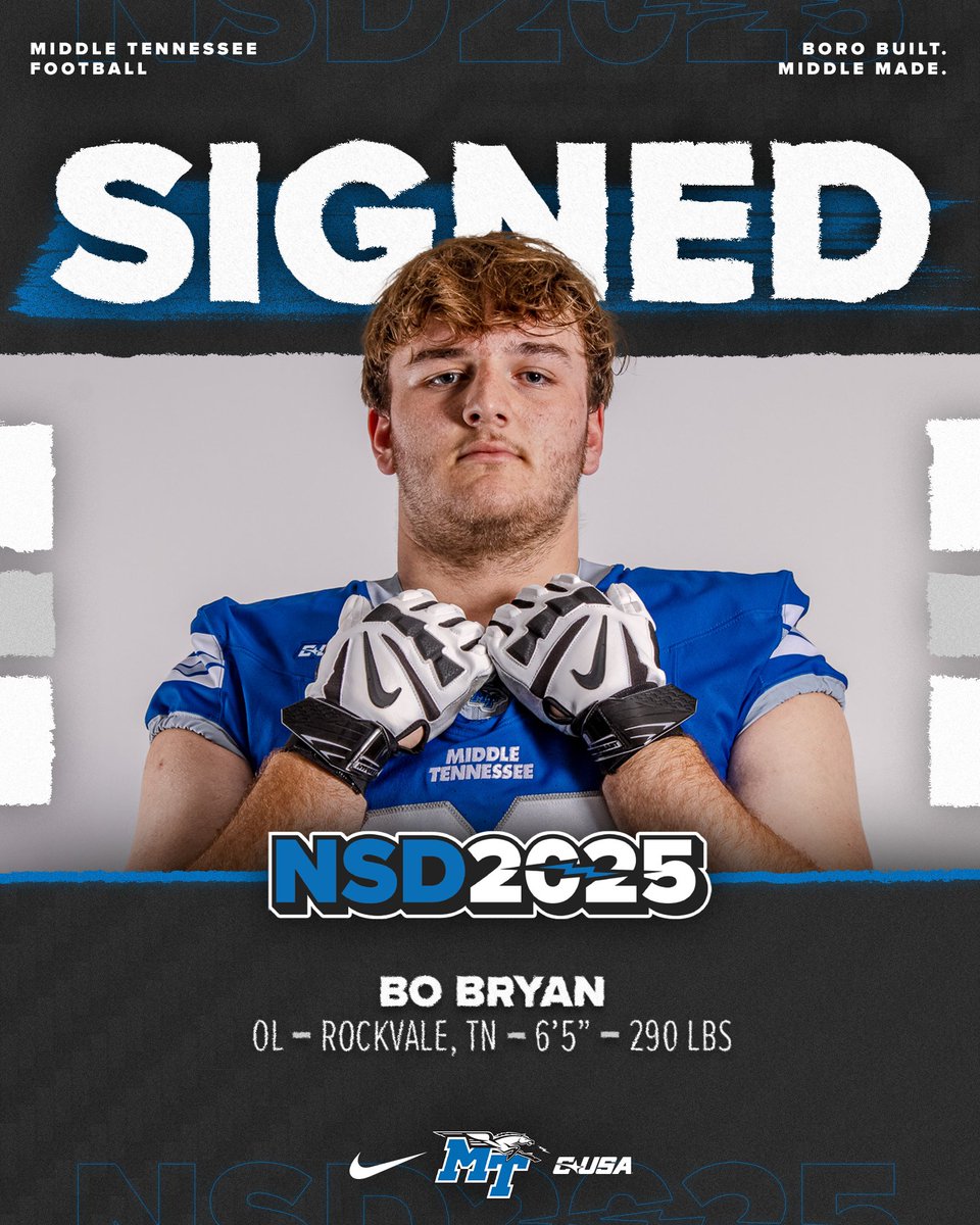 Middle Tennessee Football tweet media