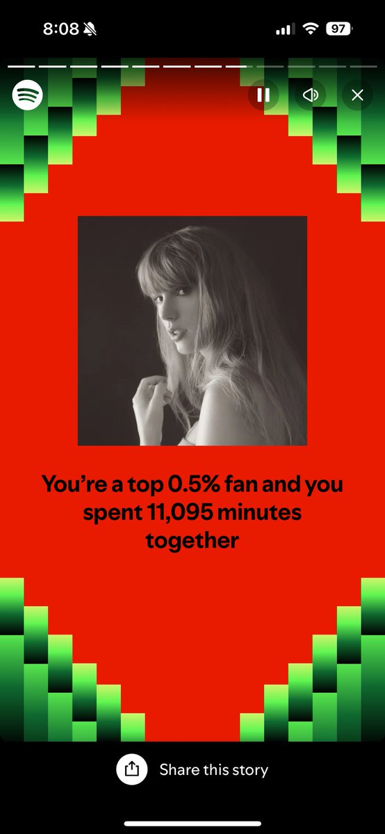 stbennett20's tweet photo. @taylornation13 @Spotify Taylor is always my #1! https://t.co/b94fQoxrlc