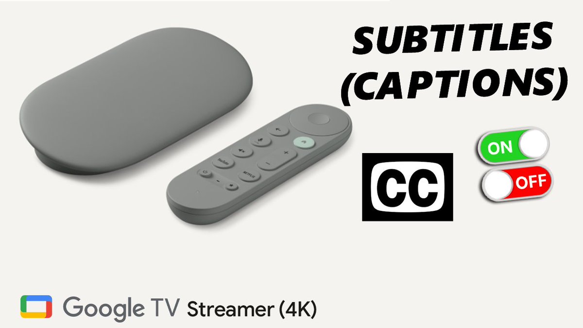 mwakazi_erick's tweet image. How To Turn Subtitles (Captions) ON / OFF On Google TV Streamer youtu.be/Kq50msW_Okw?si… via @YouTube 

#googletv #streamingdevice #tvstreaming #chromecast #googletech