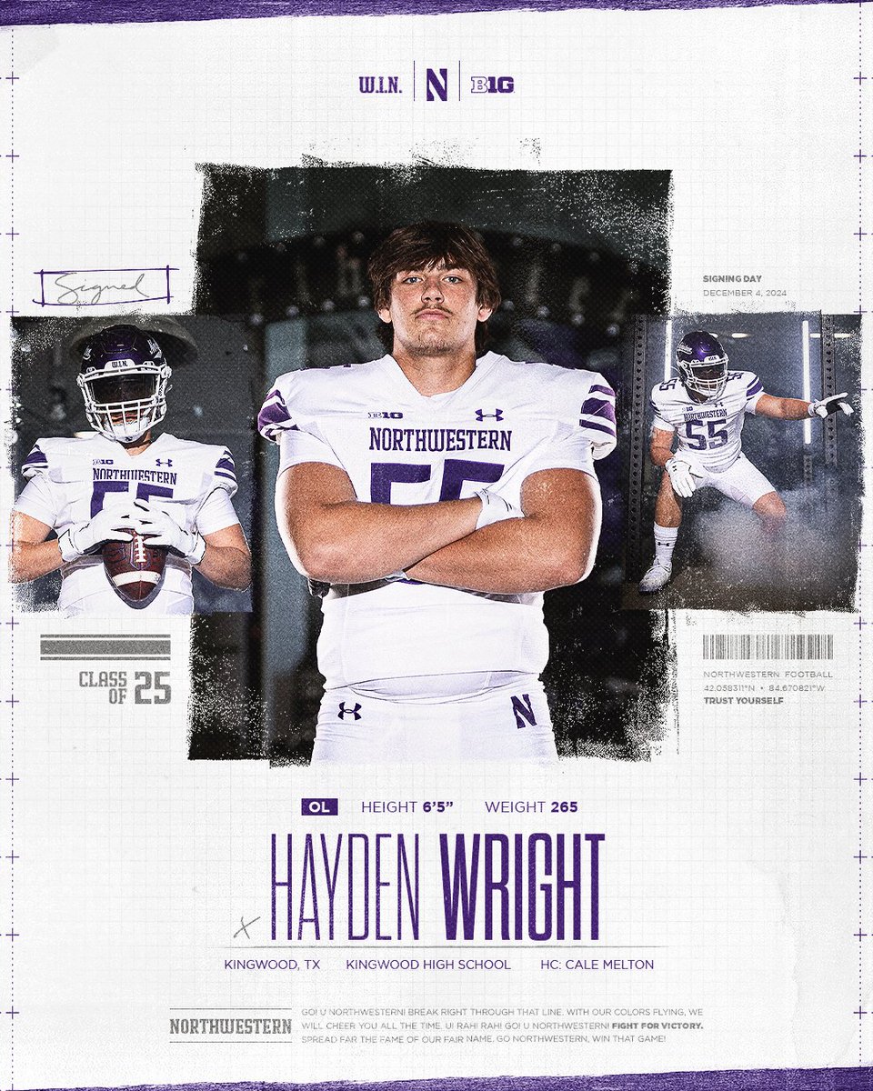 SIGNED✍️

Welcome to the family, Hayden Wright!

#GoCats x <a href="/hayden_wright77/">Hayden Wright</a>