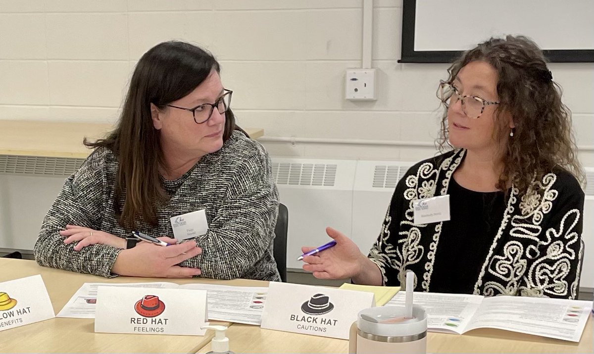 Great session last night with our <a href="/rdpschools/">rdpschools</a> Aspiring Leaders. 40 participants from all employee groups approaching leadership scenarios through the lens of The Six Thinking Hats