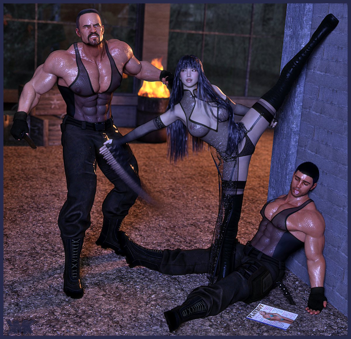 #ballbusting #malevsfemale