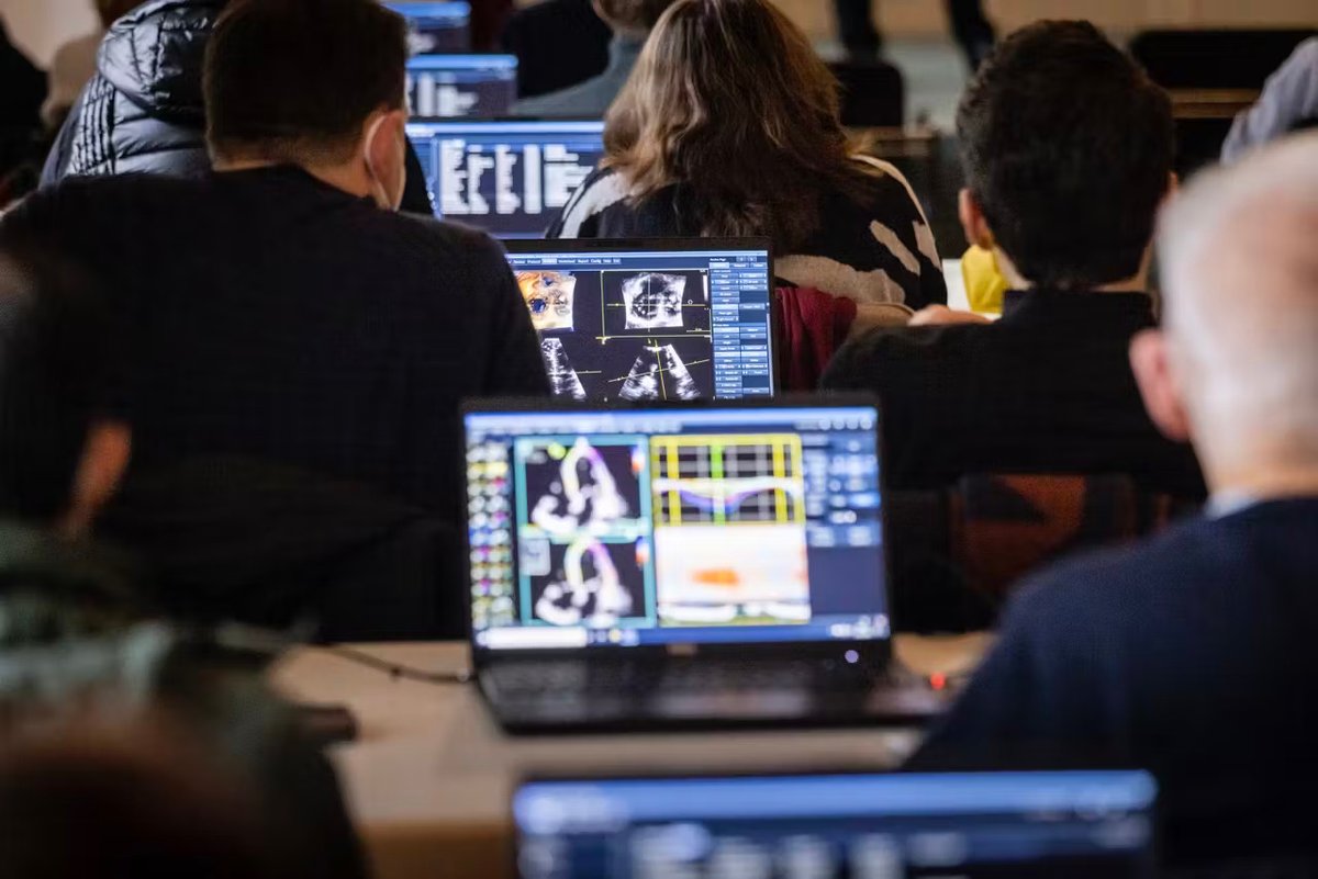 Together with the <a href="/DHZB_Akademie/">DHZB Akademie</a>, we cordially invite you:

“Unveiling the Future of Cardiac Diagnosis: #International #Expert #Workshop on Cutting-Edge #3D #Echocardiography”

📅 January 24-26 2025
🏥 Deutsches Herzzentrum der Charité #DHZC, Berlin

➡️ dhzb-akademie.de/course/3d-work…