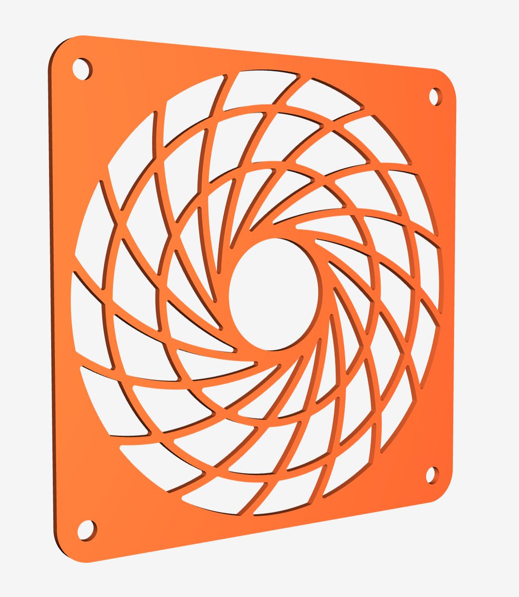 Are you looking for a high-efficiency 120mm fan grill that can easily be 3D-printed or laser-cut? We’re sharing the design we’ve developed for the <a href="/Seasonic/">Seasonic</a> Noctua Edition PSU on <a href="/printablescom/">Printables.com</a>, this has enabled us to drop noise levels by ~2dB(A): printables.com/model/1096961-…