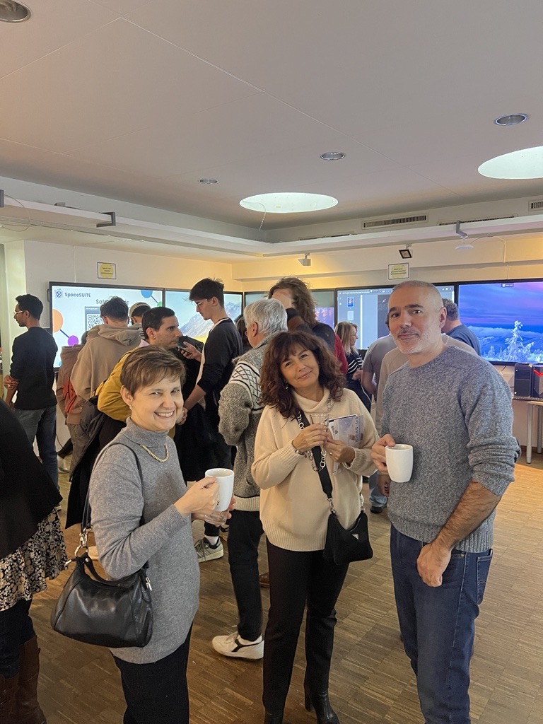 SpaceSUITE_eu's tweet photo. 🚀 Today is the day ▶️ #SpaceSUITE's dissemination event in 📍 Salzburg on #SpaceCareers successfully kicked off!
Stay tuned for more hightlights!
#ErasmusPlus @Z_GIS1 https://t.co/K1S1tIpLqe