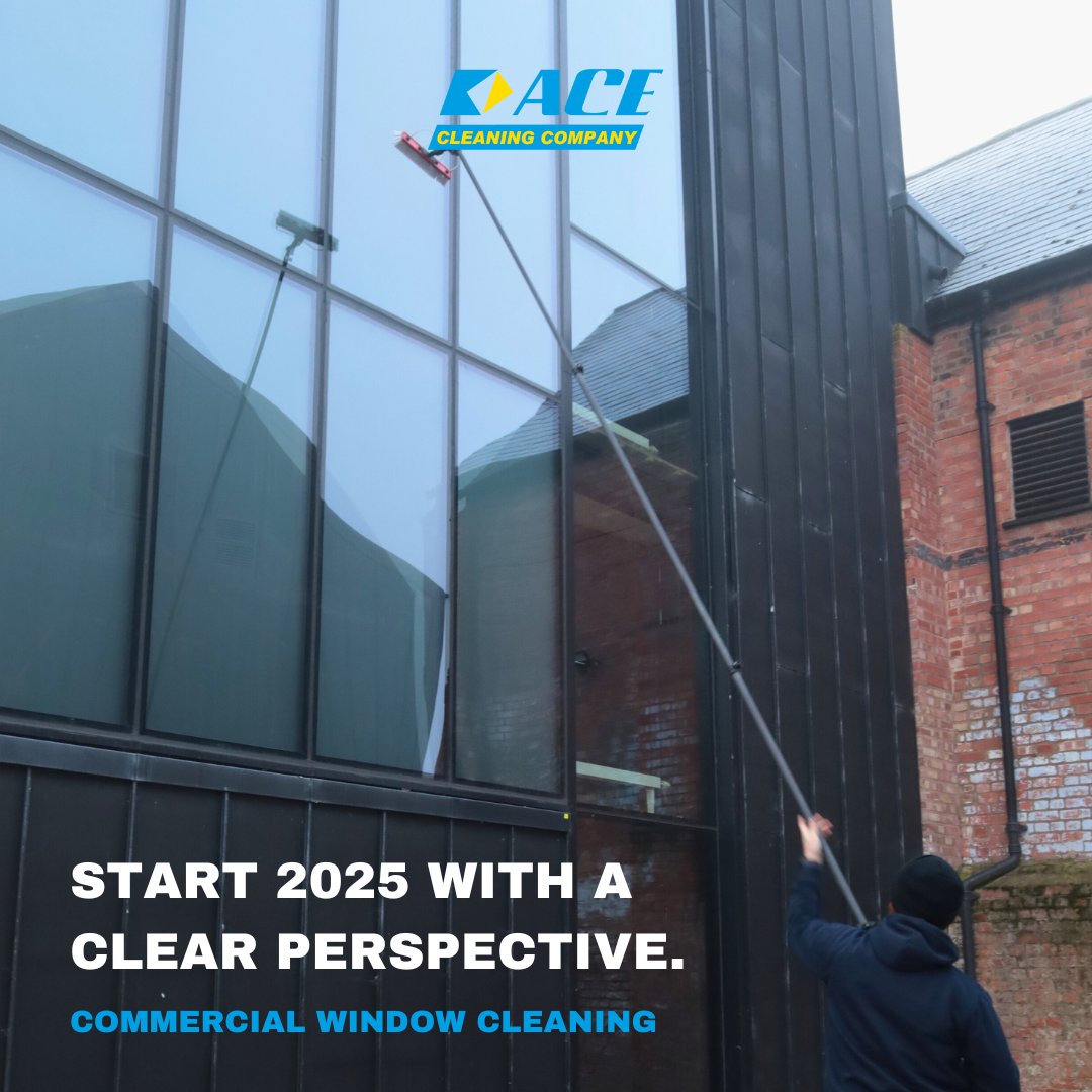 AceCleaningCo's tweet photo. New Year, New View!

Start the new year with a clear view. Our specialist window cleaning service keeps your windows clean, and sets a fresh perspective for the new year.

Book your New Year window cleaning today with Ace Cleaning Company:

📞 0116 255 1955

#windowcleaning https://t.co/q54AA9Mjsh