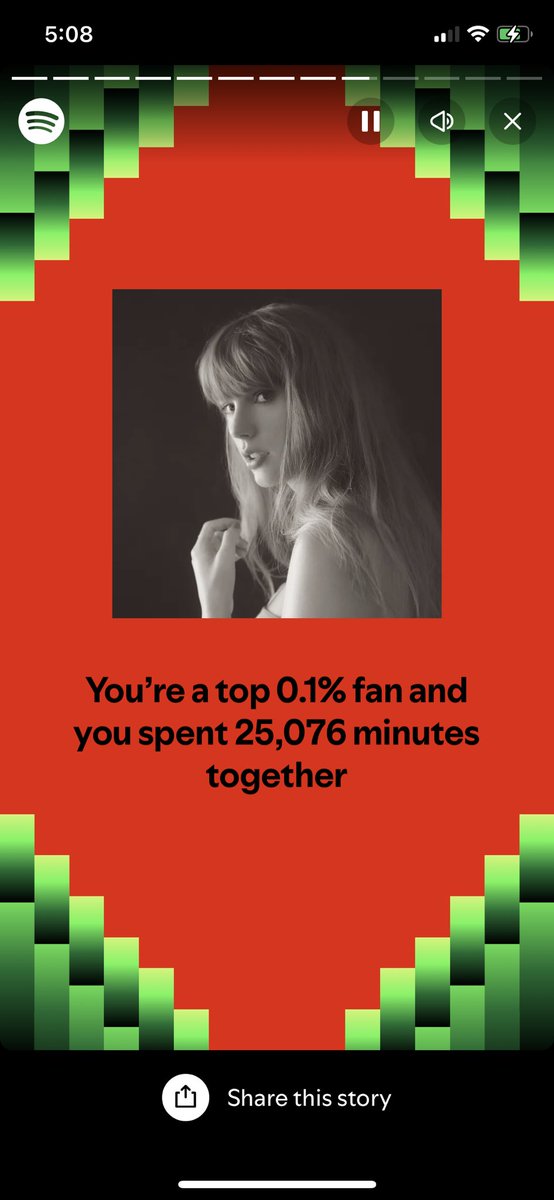 Can't wait to spend another 210 minutes listening to Taylor at #TSTheErasTourVancouver ✨N1🥰 <a href="/taylornation13/">Taylor Nation</a> #SpotifyWrapped