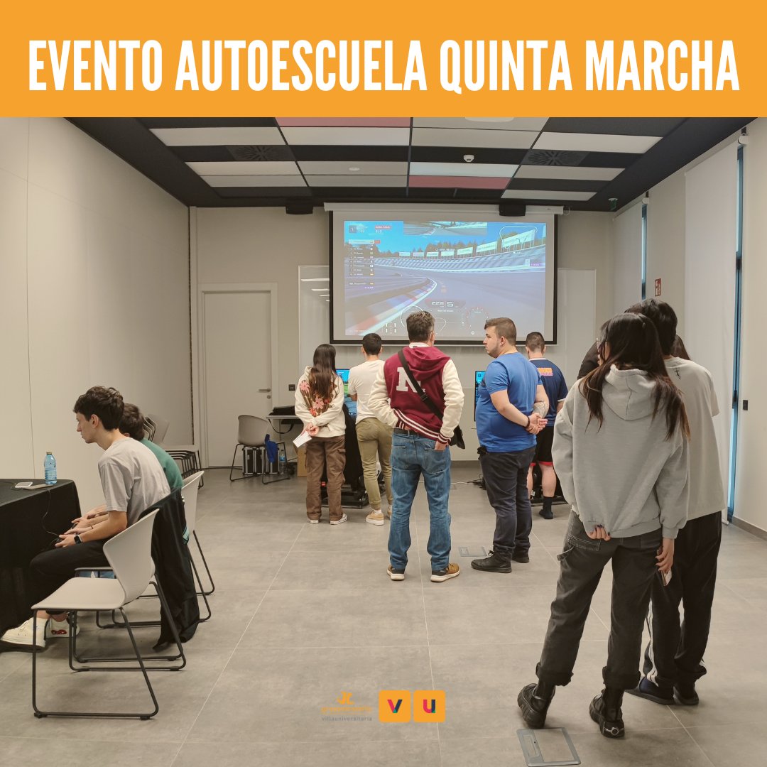 🚗🎮 ¡Vuelve el evento con Autoescuela Quinta Marcha un año más! 🎉

📅 El próximo 12 de diciembre, desde las 12:00 te esperamos en la Villa para una jornada llena de emoción, diversión y premios increíbles. 👾✨
¡No te lo pierdas! 🏎️💨

#ViveLaVilla #AutoescuelaQuintaMarcha
