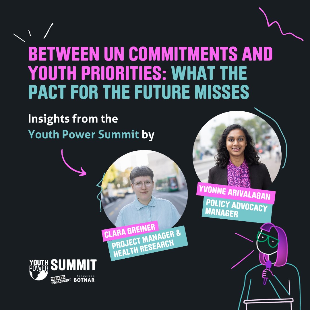 Fondation Botnar (@fondationbotnar) on Twitter photo In September, the #YouthPowerSummit, hosted with <a href="/RestlessDev/">Restless Development</a>, brought young leaders together to shape the future.
➡️ Our latest blog explores the gaps between global commitments & the realities youth face—from digital rights to #mentalhealth.
Read more: fondationbotnar.org/between-un-com… In September, the #YouthPowerSummit, hosted with <a href="/RestlessDev/">Restless Development</a>, brought young leaders together to shape the future.
➡️ Our latest blog explores the gaps between global commitments & the realities youth face—from digital rights to #mentalhealth.
Read more: fondationbotnar.org/between-un-com…