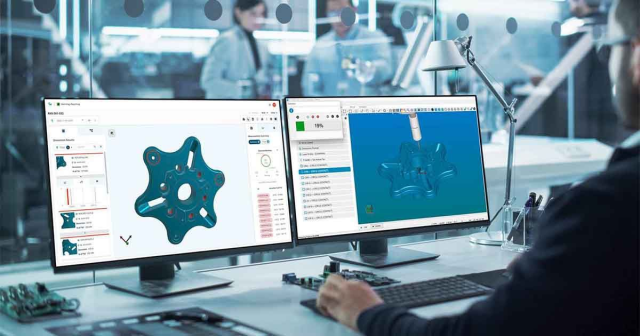 Make the connection with PC-DMIS PC-DMIS metrology software connects with the widest range of devices and software to capture, enhance and distribute quality data more effectively. Find out how you can streamline your manufacturing workflows with our... hxgn.biz/41k4N5S