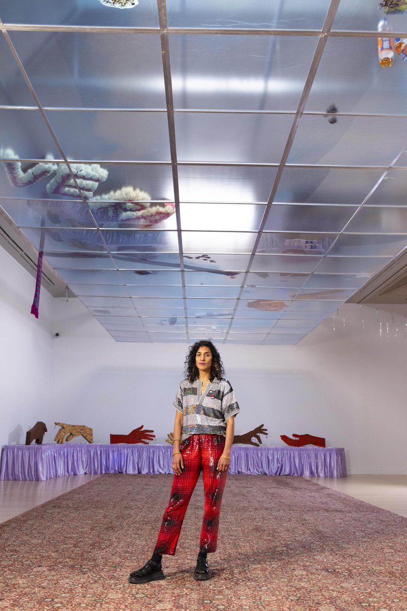 Chelsea College of Arts (@chelseaual) on Twitter photo Congrats to Turner Prize 2024 winner Jasleen Kaur, Senior Lecturer in BA Fine Art at Chelsea College of Arts! ⭐
Her work is exhibited at Tate Britain until 16 February 2025.
Image credit: David Parry
Turner Prize 2024 article: bit.ly/4imxSmW
<a href="/UAL/">University of the Arts London</a>
#ual #chelseaual Congrats to Turner Prize 2024 winner Jasleen Kaur, Senior Lecturer in BA Fine Art at Chelsea College of Arts! ⭐
Her work is exhibited at Tate Britain until 16 February 2025.
Image credit: David Parry
Turner Prize 2024 article: bit.ly/4imxSmW
<a href="/UAL/">University of the Arts London</a>
#ual #chelseaual