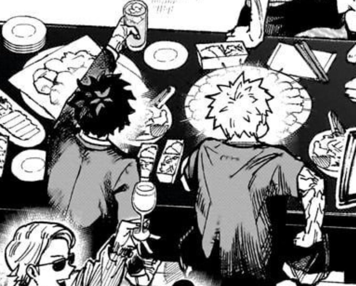 can we at least talk about how out of all the people around them they chose to gravitate towards each other and talk? like it just feels so normal to them