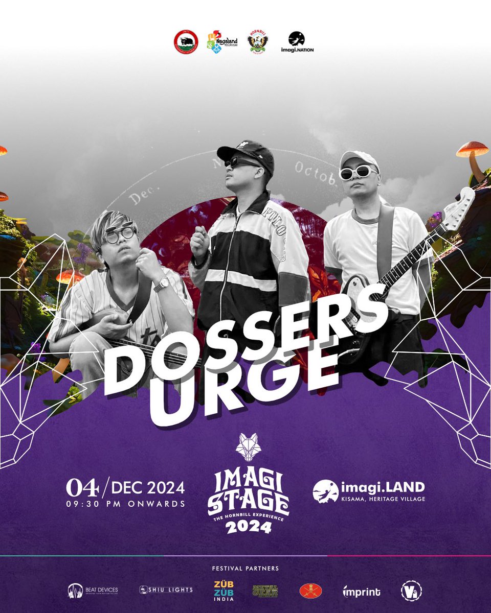 Playing tonight at hornbill festival Nagaland 9:30 pm let’s go Kohima 🧡🙌