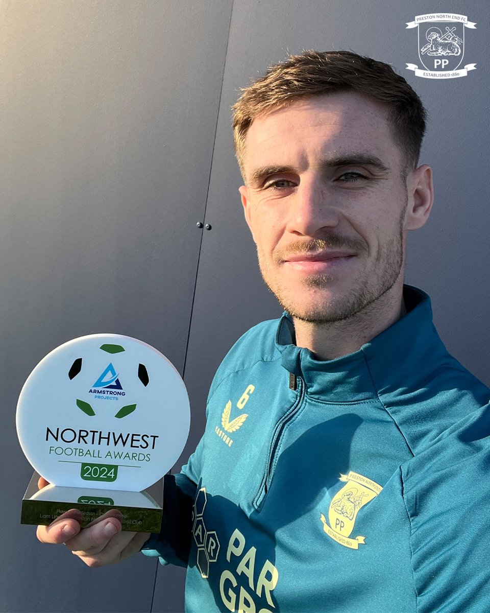Preston North End FC (@pnefc) on Twitter photo 🚚 Special delivery for Linds. 🏆
The <a href="/NWFAwards/">Armstrong Projects Northwest Football Awards</a> 2023/24 Championship Player of the Season. 👏
#pnefc 🚚 Special delivery for Linds. 🏆
The <a href="/NWFAwards/">Armstrong Projects Northwest Football Awards</a> 2023/24 Championship Player of the Season. 👏
#pnefc