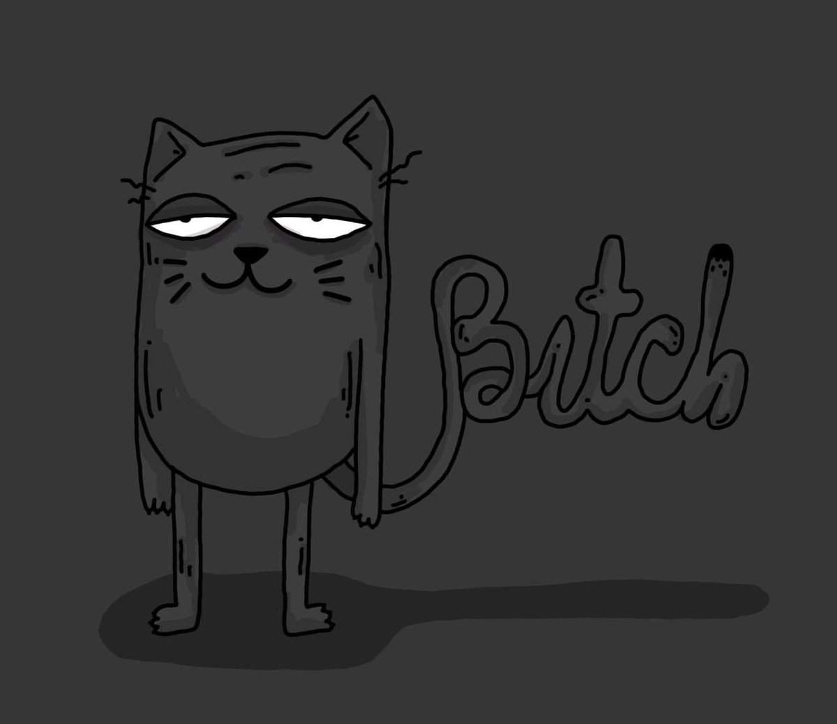 When you're just casually strolling, minding your own business, and your tail decides to speak its mind. 😼