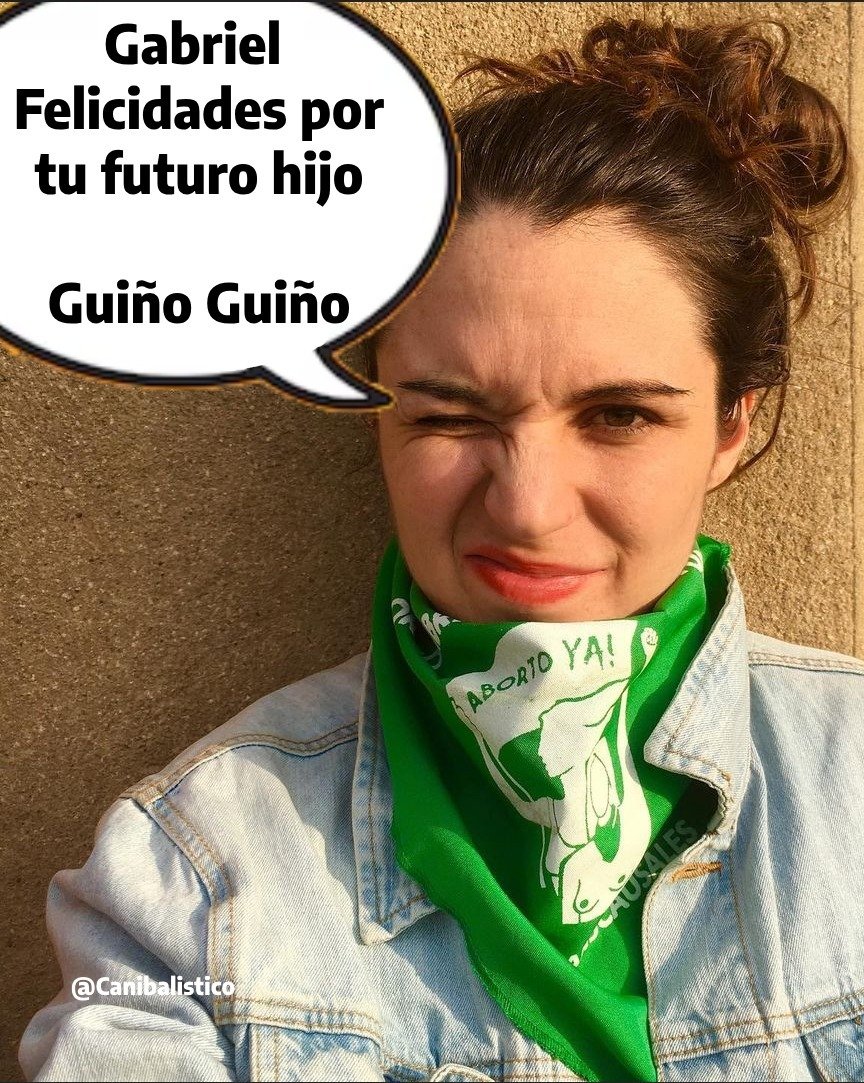 SacateUnMeme's tweet photo. Gabriel Boric será padre, bye bye Irina Karamanos 
#copano #irina #boric #ContigoCHV https://t.co/l47KWAtygR